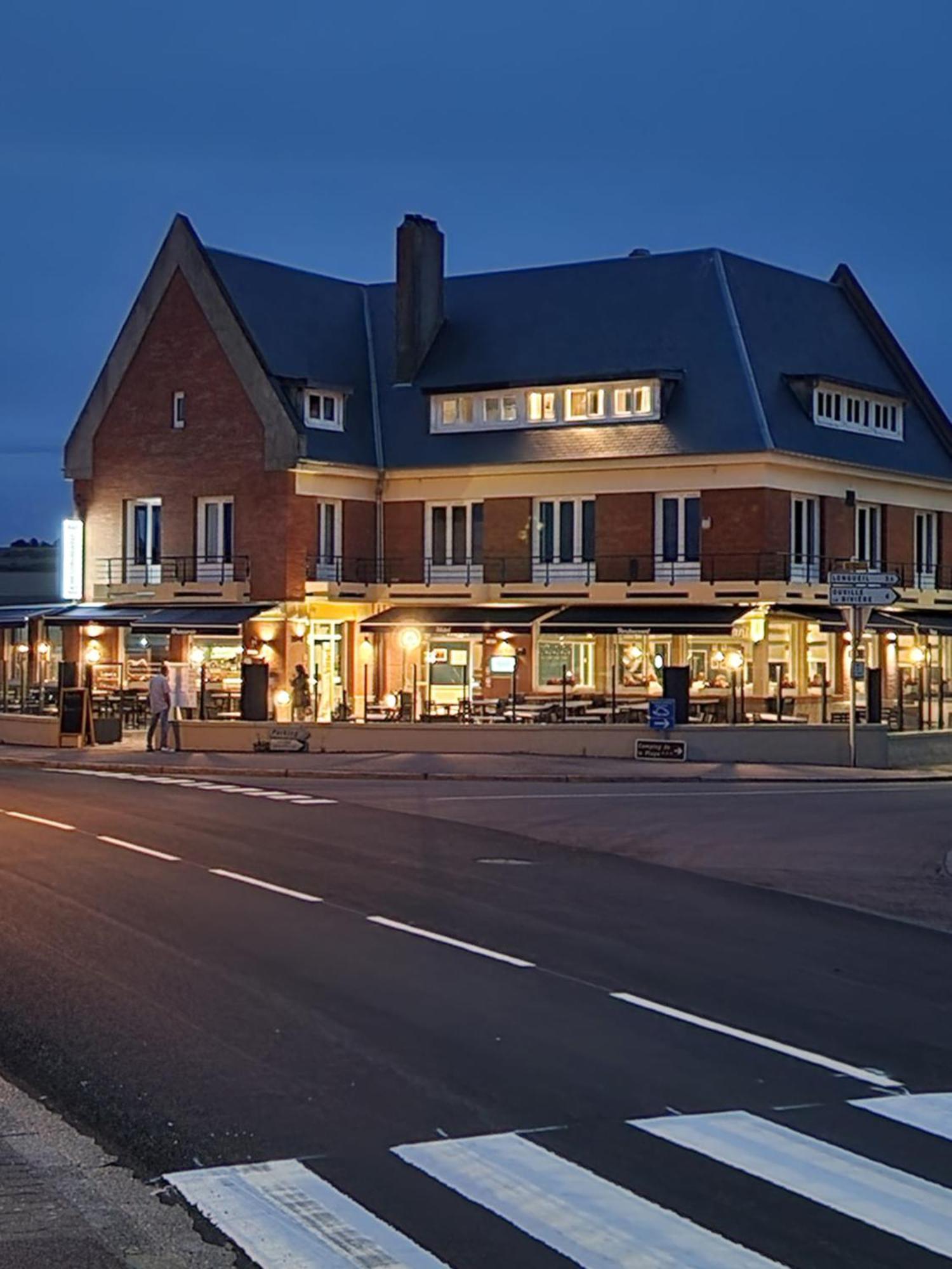 Hotel L'Huitriere Quiberville Zewnętrze zdjęcie